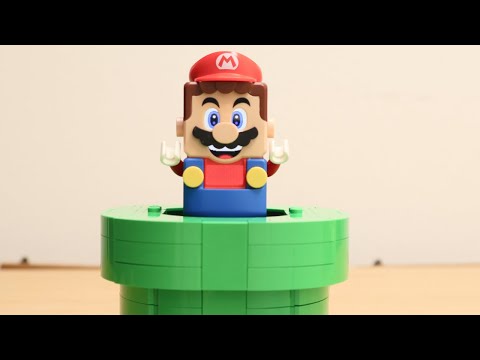 LEGO Super Mario stop motion anime !「LEGO Piranha Plant part1」レゴマリオ「レゴパックンフラワー ①」