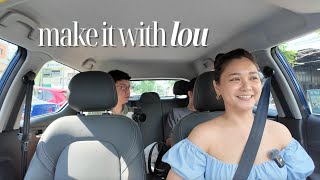 Spend a rest day with us + #MyFirstTime trying out an EV car! | #MakeItWithLou