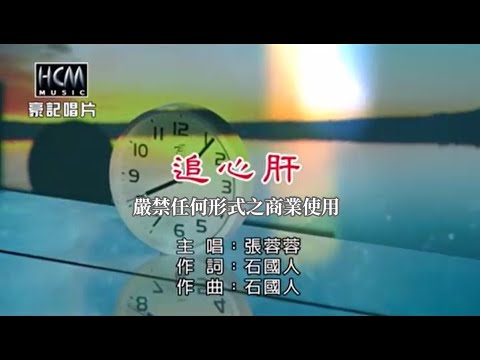 張蓉蓉-追心肝【KTV導唱字幕】