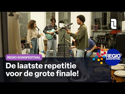 De laatste repetitie van Maxime x Glyn | Op weg naar het Regio Songfestival 🎤