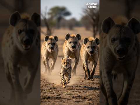 Hyenas Messed With the Wrong Cub. BIG Mistake.
