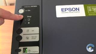 vase repulsion forværres Epson Stylus DX7400: How to Clean a Print Head - YouTube
