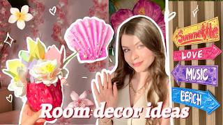 10 room decor ideas / cute ideas to decorate a room / DIY / easy and simple