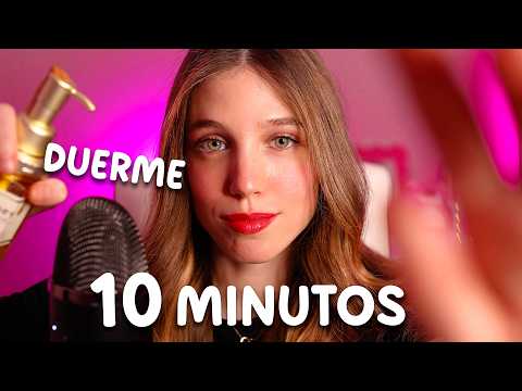 ASMR PARA DORMIR EN 10 MINUTOS 🌙 Masaje facial y capilar para que te duermas rápido y profundo ✨