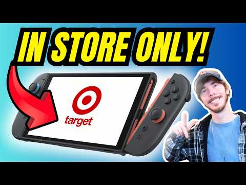 Switch 2 Launch Day Target Orders are In Person Only - CONFIRMED!
