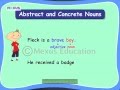Identifying Abstract and Concrete Nouns