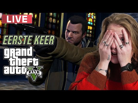 Even inkomen | My Girlfriend plays GTA V for the first time (NL/EN)