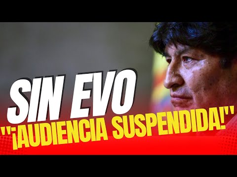 📰 AUDIENCIA DE EVO MORALES SUSPENDIDA: NUEVA FECHA EL 17 DE ENERO 🛑