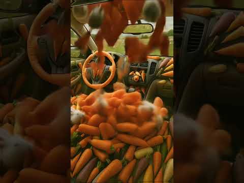 Racing Carrot🥕 #youtubeshorts #shorts #ai #youtube #cute #love #like #funny #music #baby #shortsfeed