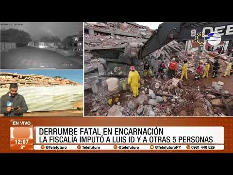 Derrumbe fatal en Encarnación