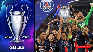 Todos los Goles de la Champions League 2024 - 2025