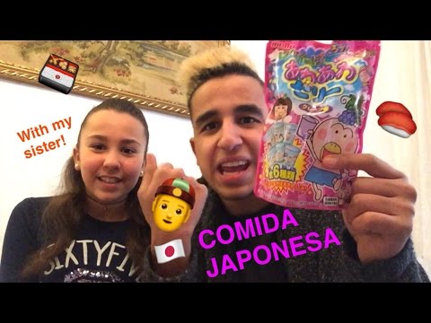 COMIDA JAPONESA Y VOMITO!! Con mi hermana