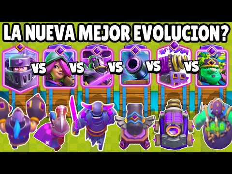 CUAL ES LA MEJOR NUEVA CARTA EVOLUCIONADA? | NUEVA EVOLUCION | Clash Royale