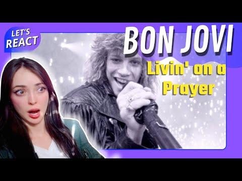 REACTING to Bon Jovi - Livin' On A Prayer