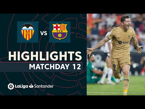 Resumen de Valencia CF vs FC Barcelona (0-1)