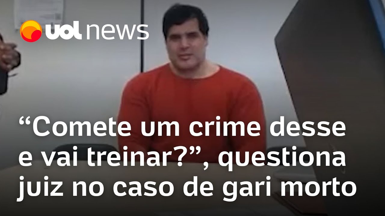 Juiz a empresário preso por matar gari em Belo Horizonte Comete um crime desse e vai treinar