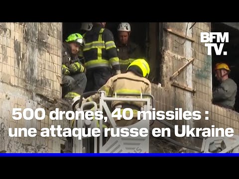 Une attaque russe "massive" en Ukraine