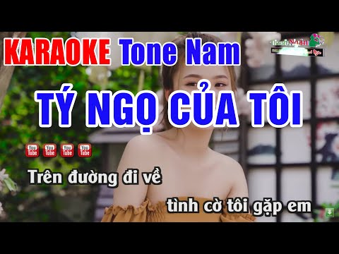 Tý Ngọ Của Tôi Karaoke Tone Nam | Nhạc Sống Thanh Ngân – Beat Dễ Hát