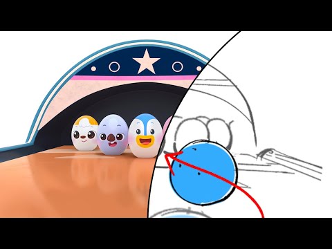 Aprende Colores con Huevos🥚 3D | Video para Niños |  | Lotty Friends Español #infantil #kidssongs