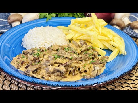 STROGANOFF DE TERNERA ¡SABOR EN ESTADO PURO!