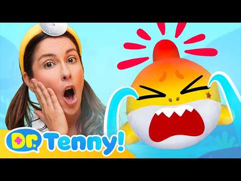 Doctor Tenny! Baby Shark's got a Boo Boo | Hospital Play | Nursery Rhyme & Kids Song | Hey Tenny!