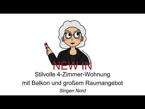 Wohnen in Singen Nord Stilvolle 4-Zimmer-Wohnung mit Balkon und großem Raumangebot