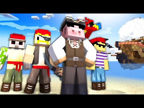 おおはらMEN海賊団の海賊バトル！大秘宝を手に入れろ！【マイクラ】