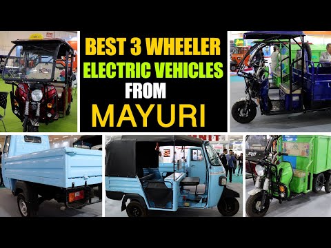 Best 3-wheeler electric vehicles from Mayuri | EV Expo 2022 | Electric Vehicles