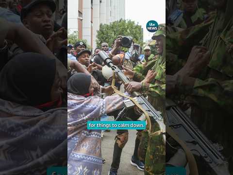 Kenyan President tells police to shoot looters and arsonists ‘in the leg’ following unrest #news