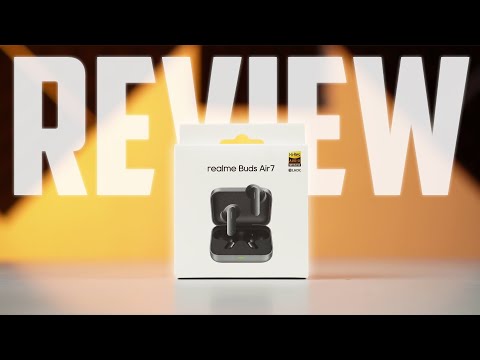 🤯52dB ANC & LHDC💥Hi-Res Audio – Realme Buds Air 7 Review✅