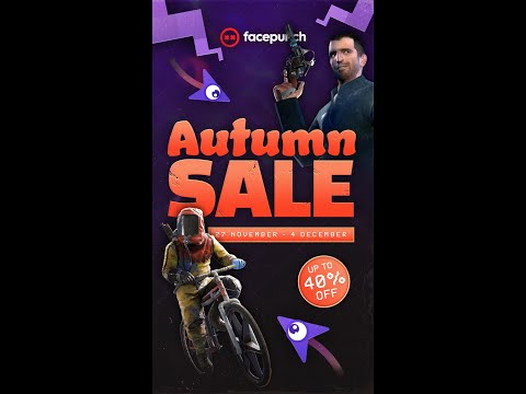 The Steam Autumn Sale is now live! 🍂🎮  Save up to 40% off all Facepunch games until 4th December.