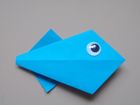 How To Make An Origami Angel Fish