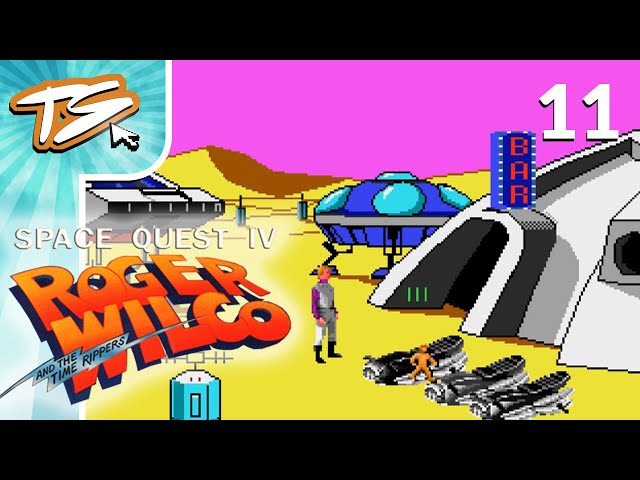 IT'S SPACE QUEST 1! | Space Quest 4: Roger Wilco and the Time Rippers (BLIND) #11