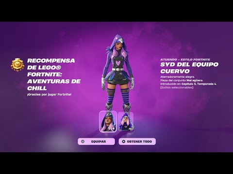 grastis la nueva skin Syd del equipo del cuervo fortnite