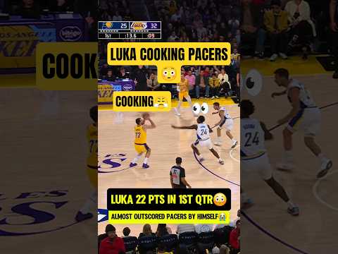 Luka almost outscored Pacers by HIMSELF😳