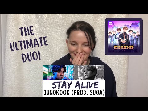 Vidéo BTS JUNGKOOK - STAY ALIVE Prod. SUGA REACTION  ENG SUB