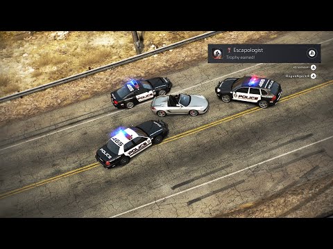 Need For Speed Hot Pursuit Remastered - Escapologist Trophy , Bounty Hunter Trophy (Achievement)