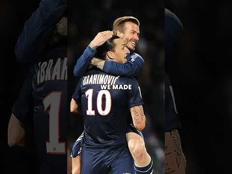 Zlatan Ibrahimović Made a Bet With David Beckham