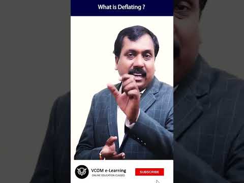 What is Deflating ? - #Shortsvideo- #businessstatistics  -  #gk #BishalSingh