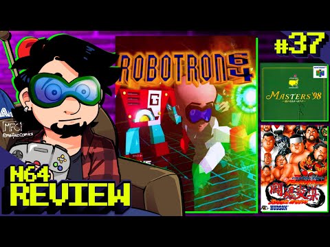 Zerando64 - Augusta Masters'98 | Shin Nippon Pro Wrestling | Robotron64 (análise)