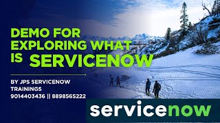 ServiceNow Live Demo | Latest Real-Time Scenarios | Job Oriented Training + Placement Support