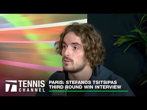 Stefanos Tsitsipas Talks Growing Confidence at Net | 2023 Paris Third Round Win Interview