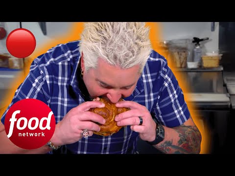 🔴 Guy Fieri Takes On Some INCREDIBLE Burgers 🍔 | Diners, Drive-Ins & Dives