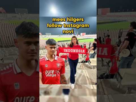 mees hilgers follow Instagram novi, suporter timnas yang recall di bahrain #timnasindonesia #afc