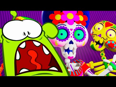 Las Historias de Om Nom 🪦🎃 Día De Los Muertos 💚 Dibujo animado Cut The Rope