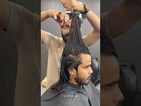 Haircut Beard Look Men #youtube #haircut #barber #beard