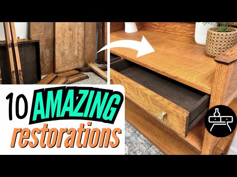 JAW DROPPING before & after furniture makeovers- BEST OF 2024