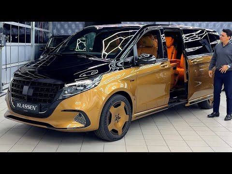 2024 Mercedes V Class VIP Desert by Klassen - Full Review Interior Exterior