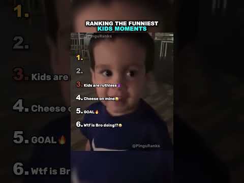 Ranking The Funniest Kid's Moments💀ðŸ˜