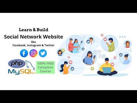 PHP Tutorial for Beginners | Build Social Network Website | PHP MySQL Full Stack Web Development